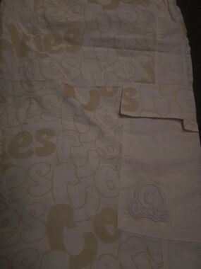 Cookies Beige Logo Cargo Shorts